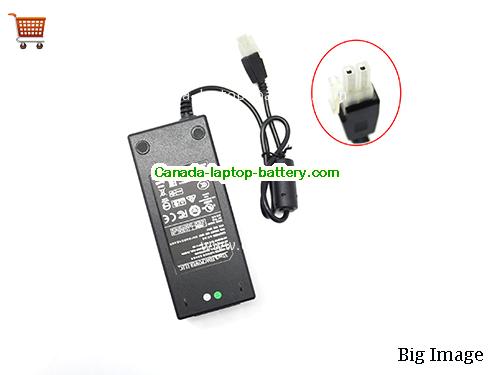 Canada Genuine EDAC EA11011M-240 AC Adapter 24v 5A 120W Power Supply with 2 Pins Power supply 