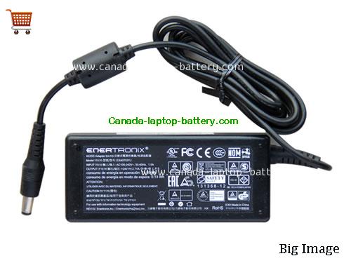 Canada Genuine Enertronix EXA0703YJ Ac Adapter 24V 2.71A 65W Power Supply Power supply 