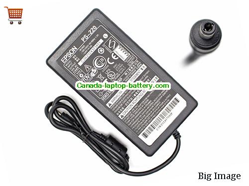 Canada Genuine Epson PS-220 AC Adapter M180A 24v 5A 120W Power Supply Power supply 