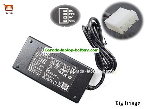 Canada Genuine FDL PRL0602U-24 Ac adapter Molex 4 Pin 24v 2.5A 60W Special Power supply 