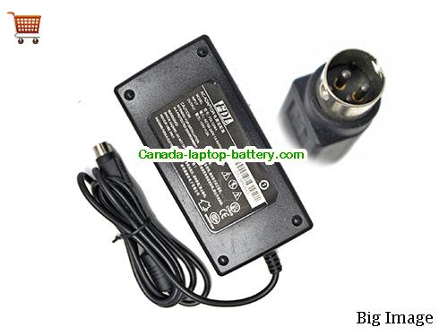 Canada Genuine FDL FDL1204A AC / DC Adapter 24v 2A 48W Power Supply Round with 3 Pins Power supply 