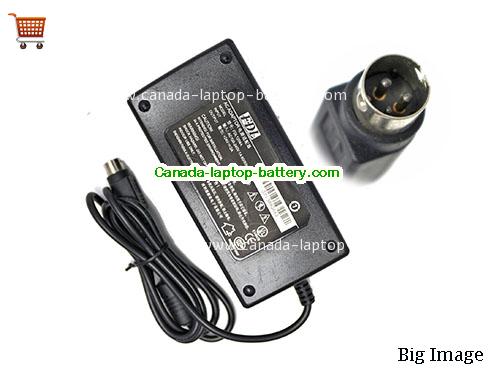 Canada Genuine FDL FDL1204A AC / DC Adapter 24v 2A 48W Power Supply Round with 3 Pins Power supply 