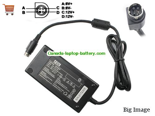 FDL  8V 4A AC Adapter, Power Supply, 8V 4A Switching Power Adapter