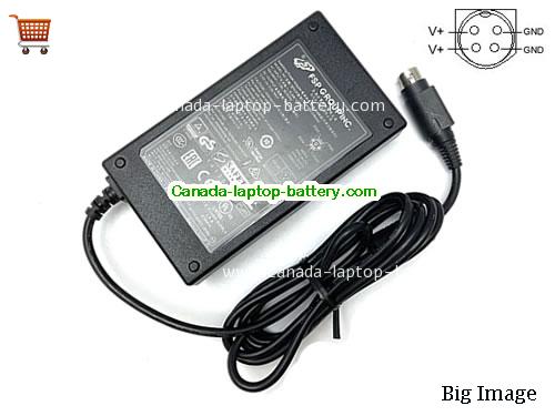 Canada Genuine FSP FSP060-DIBAN2 AC Adapter 12v 5A 60W Round with 4 Pin Power supply 