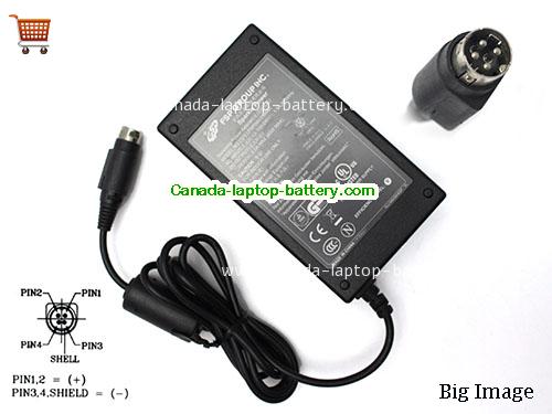 SINO AMERICAN SAE65E-24V Laptop AC Adapter 24V 2.5A 60W