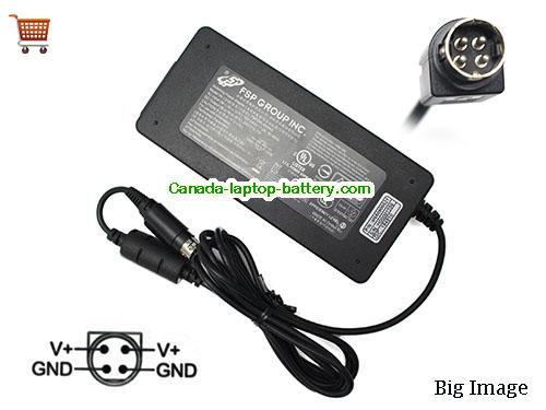Canada Genuine FSP FSP090-AAAN2 AC adapter 24v 3.75A 90W Switching Power Adapter Round 4 Pin Power supply 