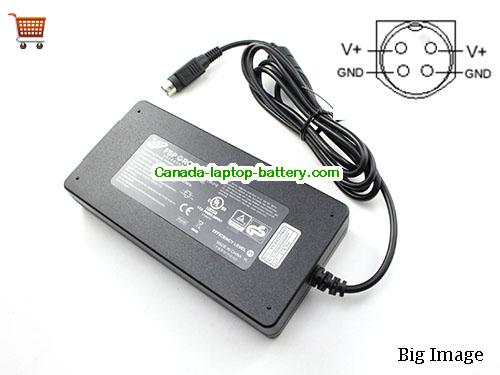 Canada Genuine Thin FSP FSP120-AFAN2 AC Adapter 48V 2.5A 120W Power Supply Round with 4 Pin Power supply 