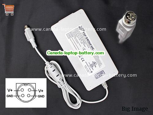 FSP  54V 2.22A AC Adapter, Power Supply, 54V 2.22A Switching Power Adapter