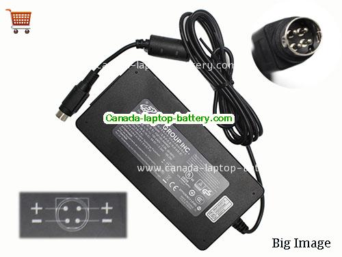 Canada Genuine FSP FSP180-AWAN2 Switching ac adapter 54v 3.34A 180W Round with 4 Pins Power supply 