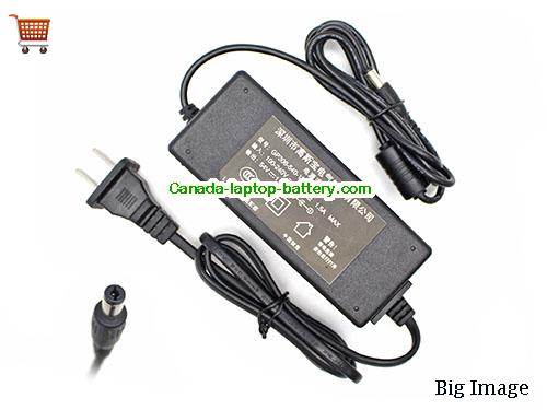 GosPower  54V 1.11A AC Adapter, Power Supply, 54V 1.11A Switching Power Adapter
