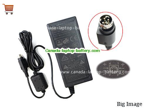 Canada Genuine GM96-240375-F AC Adapter 24v 3.75A 90W Power Supply Round with 4 Pins Power supply 