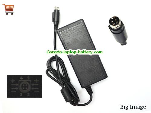 Canada Genuine GVE GM95-240400-F AC/DC/Adapter 24v 4.0A Power Supply Round with 4 Pins Power supply 