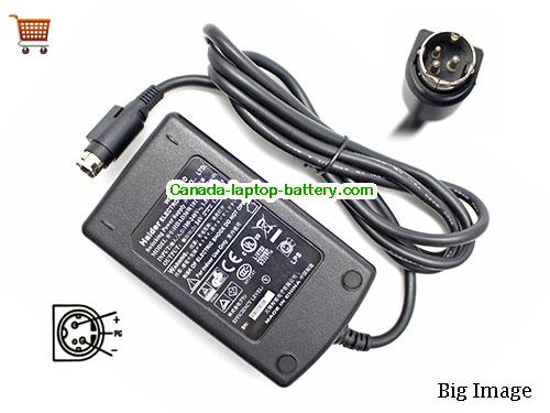 Canada Genuine Haider HDA36W101 Switching Power Supply 24v 1.5A 36W Round with 3 Pins AC Adapter Power supply 