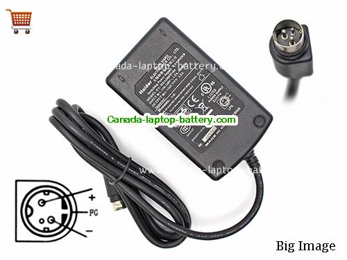 Canada Genuine Haider HDAD60W104 Switching Power Supply 24v 2.5A 120W Round with 3 pins Power supply 