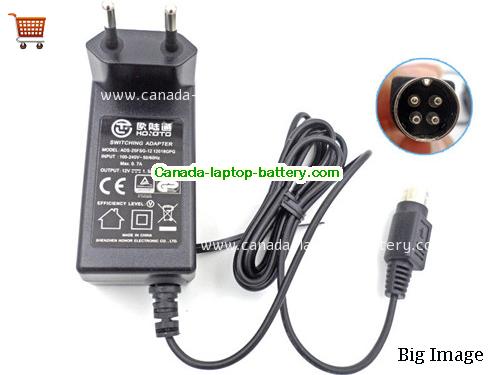 HOIOTO ADS-25FSG-12 12018GPG Laptop AC Adapter 12V 1.5A 18W