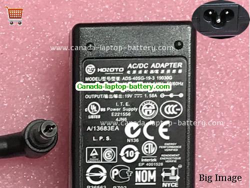 ACER SA220Q Laptop AC Adapter 19V 1.58A 30W