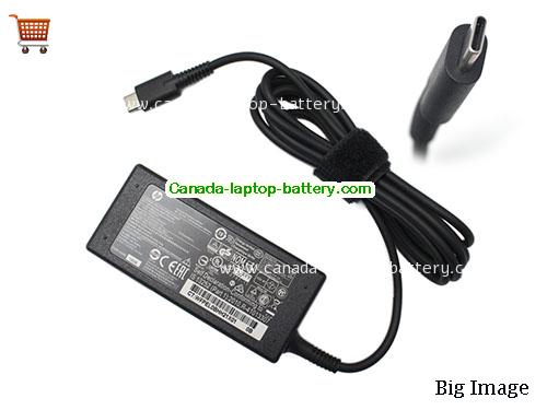 HP TPN-CA08 Laptop AC Adapter 15V 3A 45W