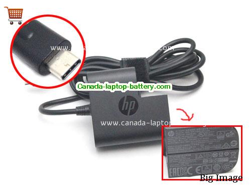 HP SPECTRE 13-V118CA Laptop AC Adapter 20V 2.25A 45W