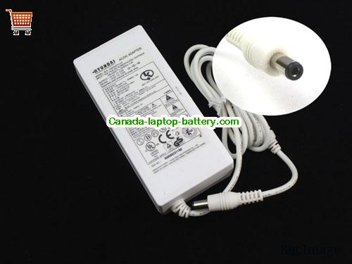 Canada White color adapter for HYUNDAI 12V 3.5A SAD04212-UV Display Power adapter LCD charger 42W Power supply 