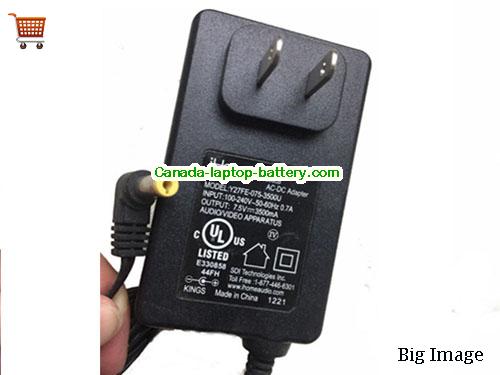 IHOME Y27FE-075-3500 Laptop AC Adapter 7.5V 3.5A 26.25W
