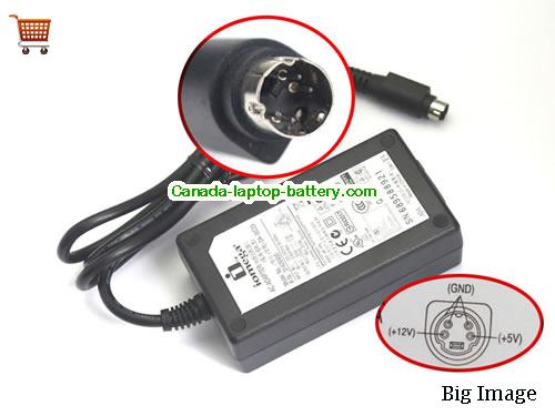 Canada GENUINE Iomega Western Digital WD 4Pin Adapter APD 31426900 DA-30C03 689588921 5V 12V 1.5A Power supply 