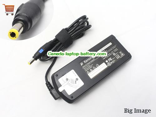 KENSINGTON  19V 4.74A AC Adapter, Power Supply, 19V 4.74A Switching Power Adapter