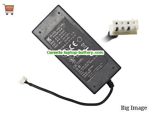 KLEC  24V 2.5A AC Adapter, Power Supply, 24V 2.5A Switching Power Adapter