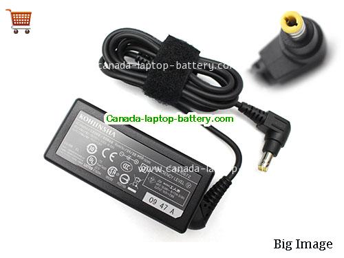 KOHJINSHA SC3WX06GS Laptop AC Adapter 16V 2.8A 45W