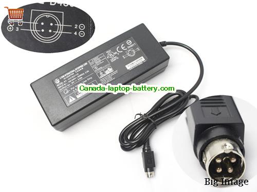 LISHIN  24V 5.42A AC Adapter, Power Supply, 24V 5.42A Switching Power Adapter