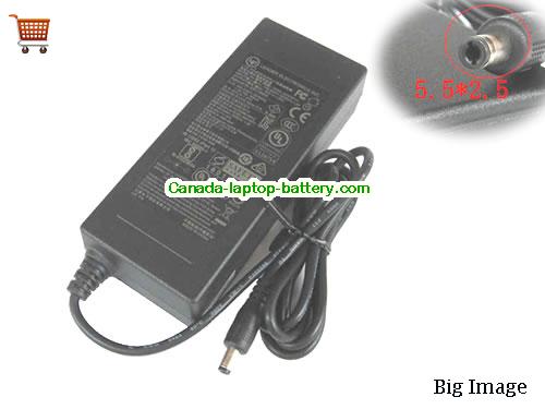 LEI  54V 1.67A AC Adapter, Power Supply, 54V 1.67A Switching Power Adapter