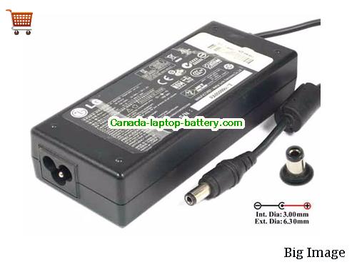 LG  19.5V 5.64A AC Adapter, Power Supply, 19.5V 5.64A Switching Power Adapter