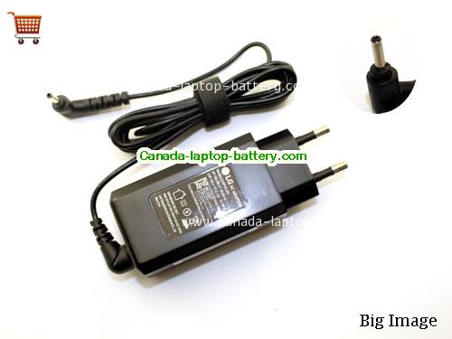 Canada LG LCAP53-BK Ac adapter 19v 1.3A Power Supply Charger 25W Power supply 