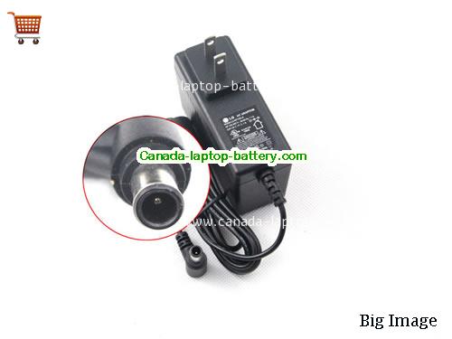 Canada Genuine US LG LCAP16B-K LCAP21C AC Adapter for 23M45VQ 24MP57VQ,Monitor Power supply 