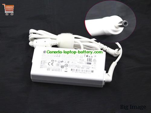 Canada New Genuine PA-1650-43 19V 3.42A 65W White Adapter for LG LCD Monitor Power supply 
