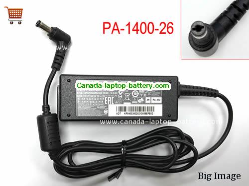 ACER ASPIRE ES1-111M-C3KJ Laptop AC Adapter 19V 2.1A 40W