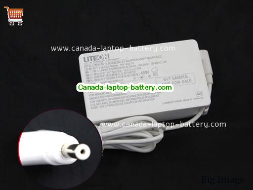 Canada White Genuine Liteon PA-1450-79 PA-1450-26 AC Adapter 19v 2.37A 45W Power Cord Power supply 