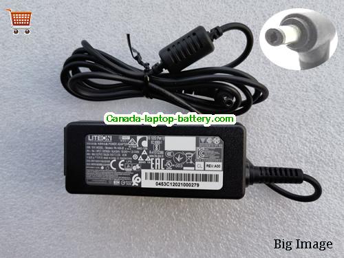 Liteon  19V 2.37A AC Adapter, Power Supply, 19V 2.37A Switching Power Adapter