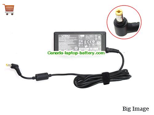 Liteon  19V 3.42A AC Adapter, Power Supply, 19V 3.42A Switching Power Adapter