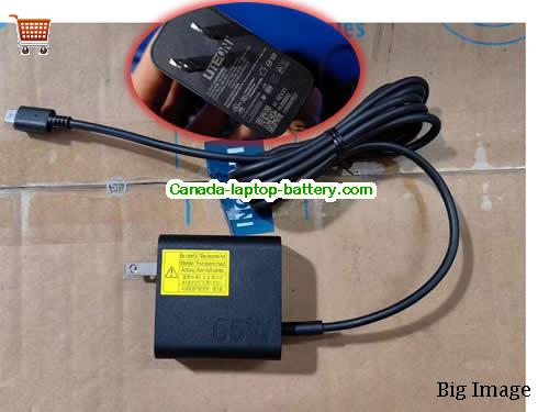 Canada Genuine US Liteon PA-1650-55 AC Adapter Type-c 65W Power Supply Max 20V 3.25A Power supply 