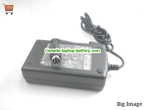 Canada Genuine LI SHIN 0217B1248 Ac Adapter 12v 4A Round with 4 Pin for Monitor Power supply 