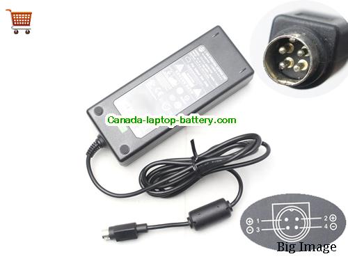 Canada Genuine 4-PIN adapter for LI SHIN 0451B1270 LCD TV Monitor Power Supply Charger Power supply 