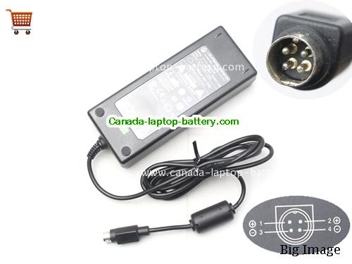 Canada Genuine 4-PIN adapter for LI SHIN 0451B1270 LCD TV Monitor Power Supply Charger Power supply 