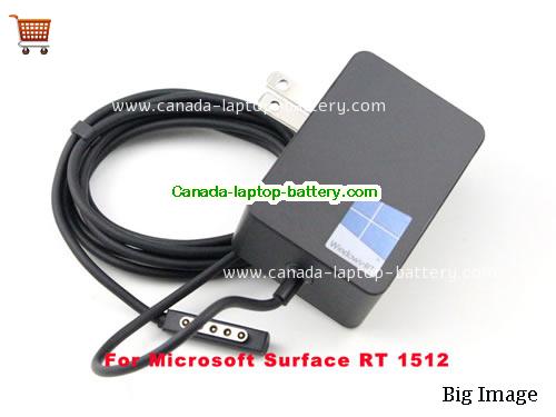 MICROSOFT Surface RT Pro Laptop AC Adapter 12V 2A 24W