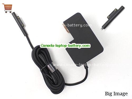 Canada Genuine Genuine 15V 1.6A 24W AC Adapter for Microsoft Surface Go 2 1735 1736 Power Brick Power supply 