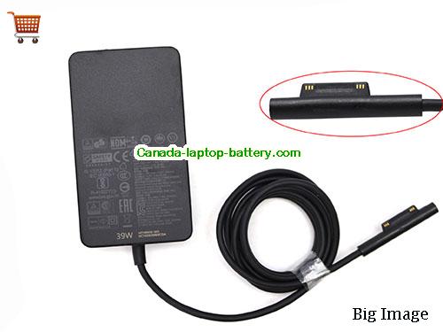 Canada Genuine Microsoft 1963 39W Charger Surface Laptop Go 1943 Power Supply Adapter 15v 2.6A Power supply 