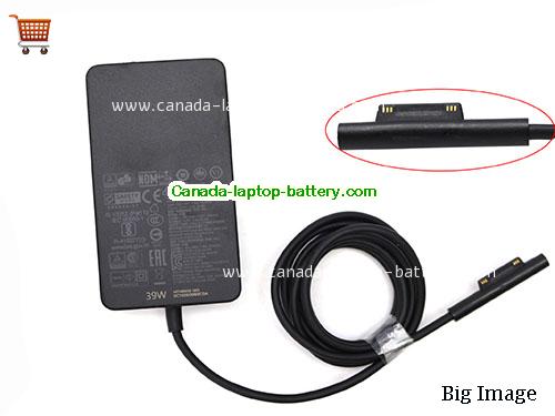 Canada Genuine Microsoft 1963 39W Charger Surface Laptop Go 1943 Power Supply Adapter 15v 2.6A Power supply 