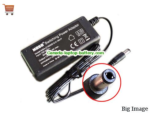 Moso  12V 1.5A AC Adapter, Power Supply, 12V 1.5A Switching Power Adapter