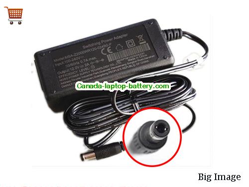 MOSO  12V 2A AC Adapter, Power Supply, 12V 2A Switching Power Adapter