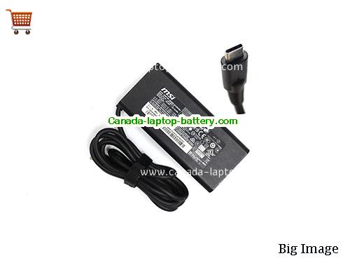 MSI PRESTIGE 14 A10RB Laptop AC Adapter 20V 4.5A 90W