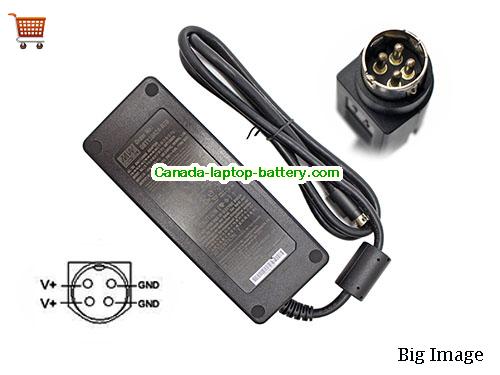 Mean Well  24V 5A AC Adapter, Power Supply, 24V 5A Switching Power Adapter